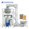 Máquina envasadora con balanza multicabezal