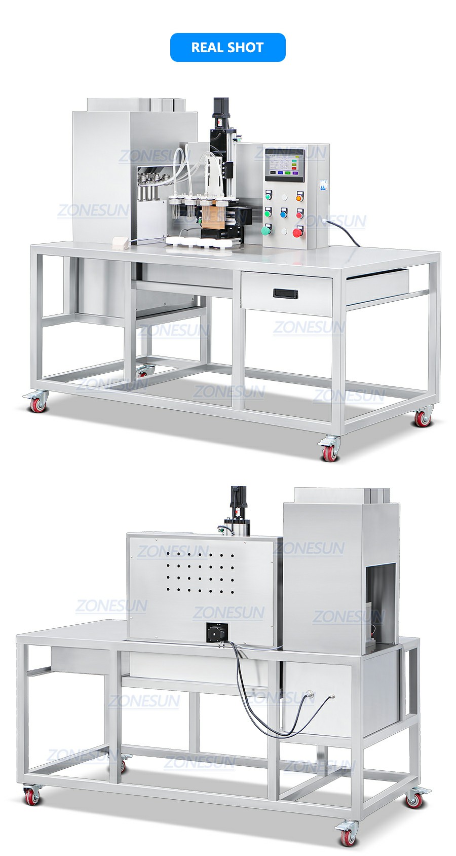 Máquina encapsuladora de crema
