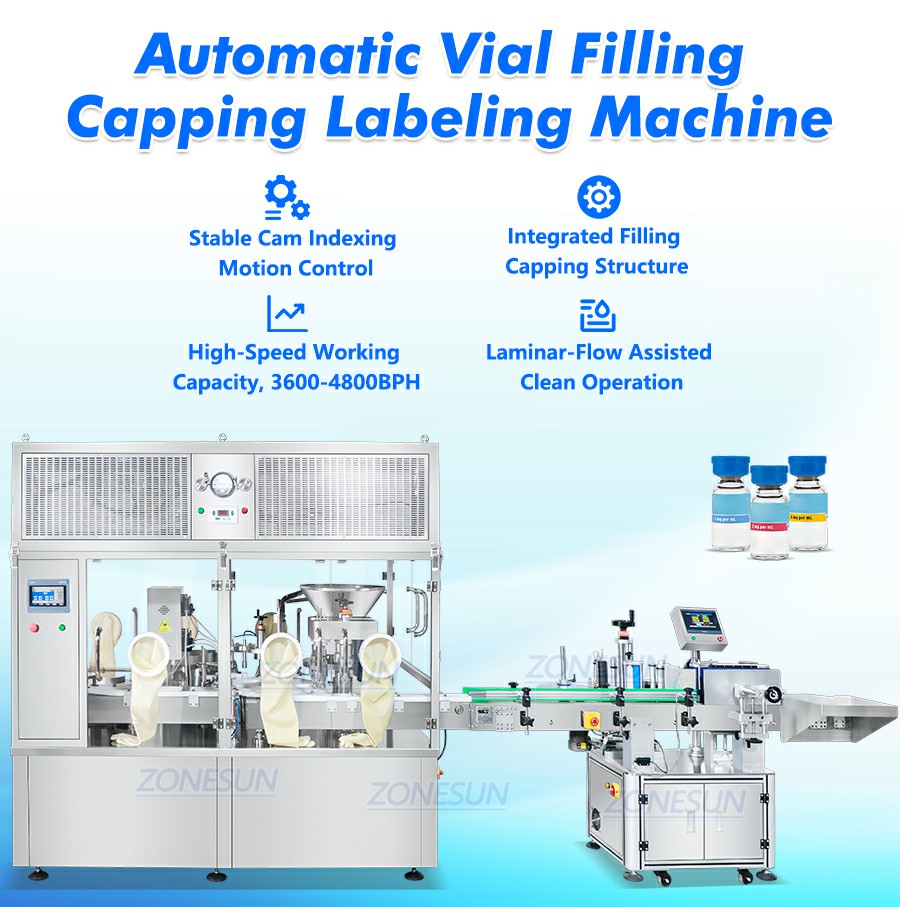 Automatic Pharmaceutical Vial Filling Line Automatic Pharmaceutical Vial Filling Line