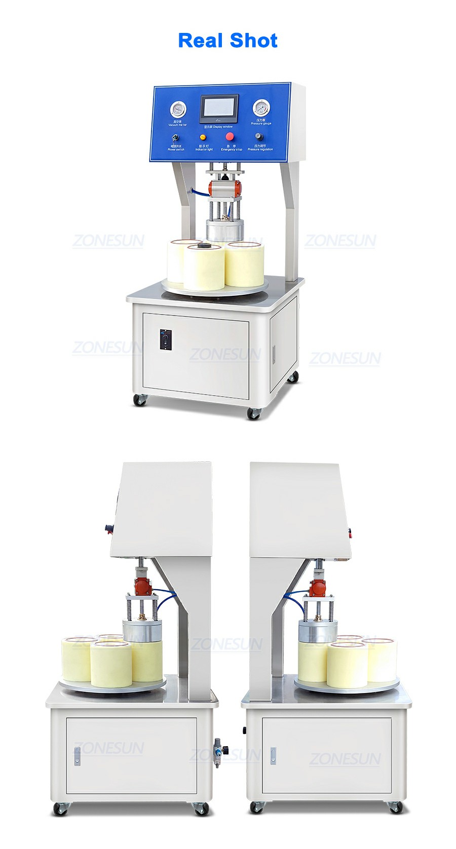 Mesin Capping Botol Vakum Mesin Capping Botol Vakum