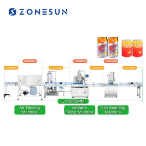 Soda Can Filling And Sealing Machine Soda Can Filling And Sealing Machine