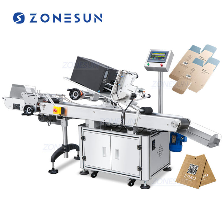 Automatic Label Folder Automatic Flat Label Applicator With Label Printer