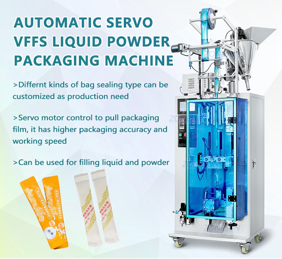 Stick Pack Packaging Machine For Liquid And Powder Stick Pack Packaging Machine For Liquid And Powder