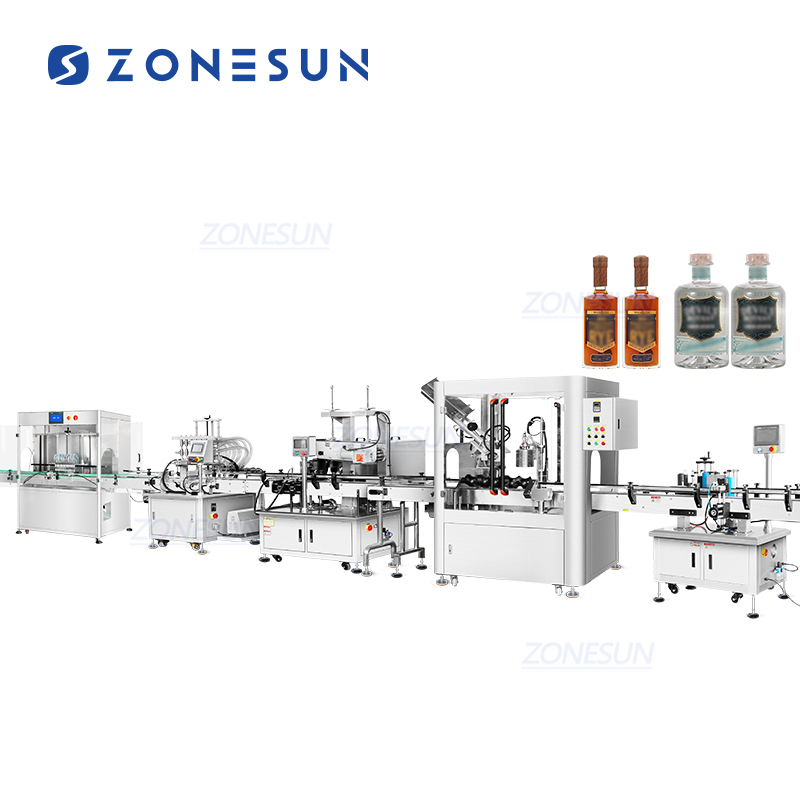 Automatic Spirits Bottling Line