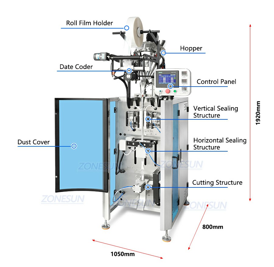 Collagen Peptide Powder Sachet Packaging Machine Collagen Peptide Powder Sachet Packaging Machine