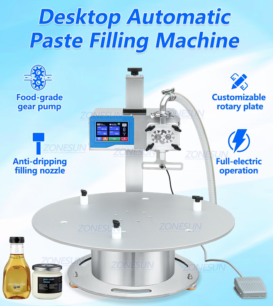 Compact Rotary Paste Filling Machine Compact Rotary Paste Filling Machine