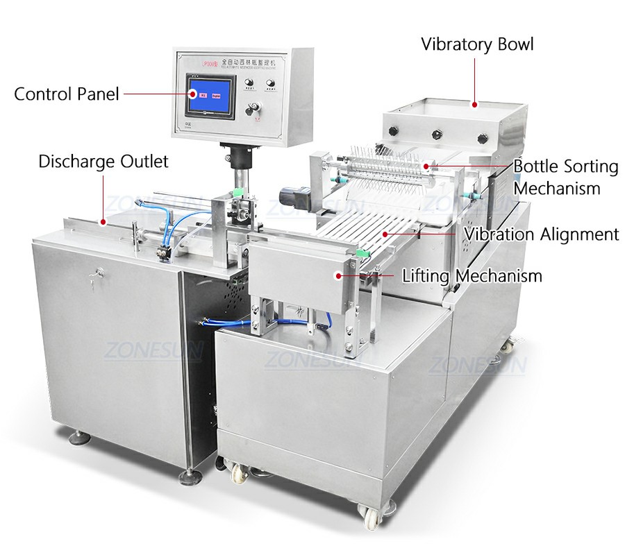 Automatic Vial Unscrambler Machine Automatic Vial Unscrambler Machine