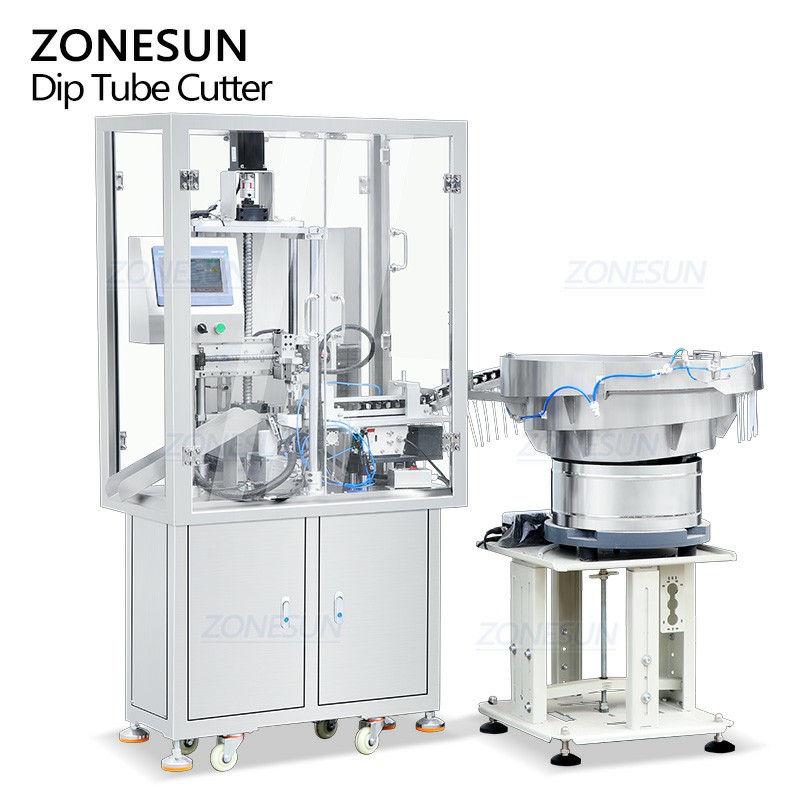 Mesin Pemotong Tabung Celup Pompa Dispenser