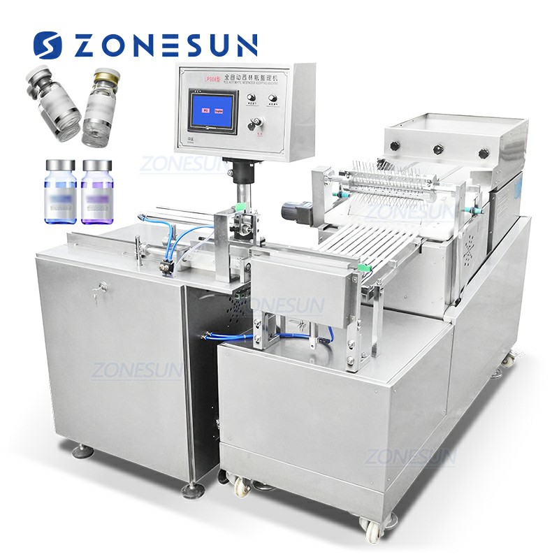 Glass Vial Unscrambler Machine