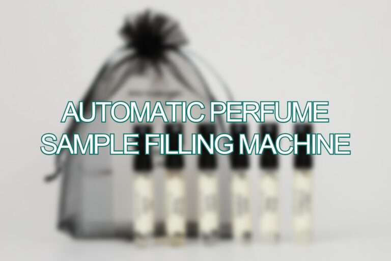 Automatic Perfume Sample Filling Machine