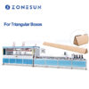 Triangle Tube Box Former And Stapler Machine Triangle Tube Box Former And Stapler Machine