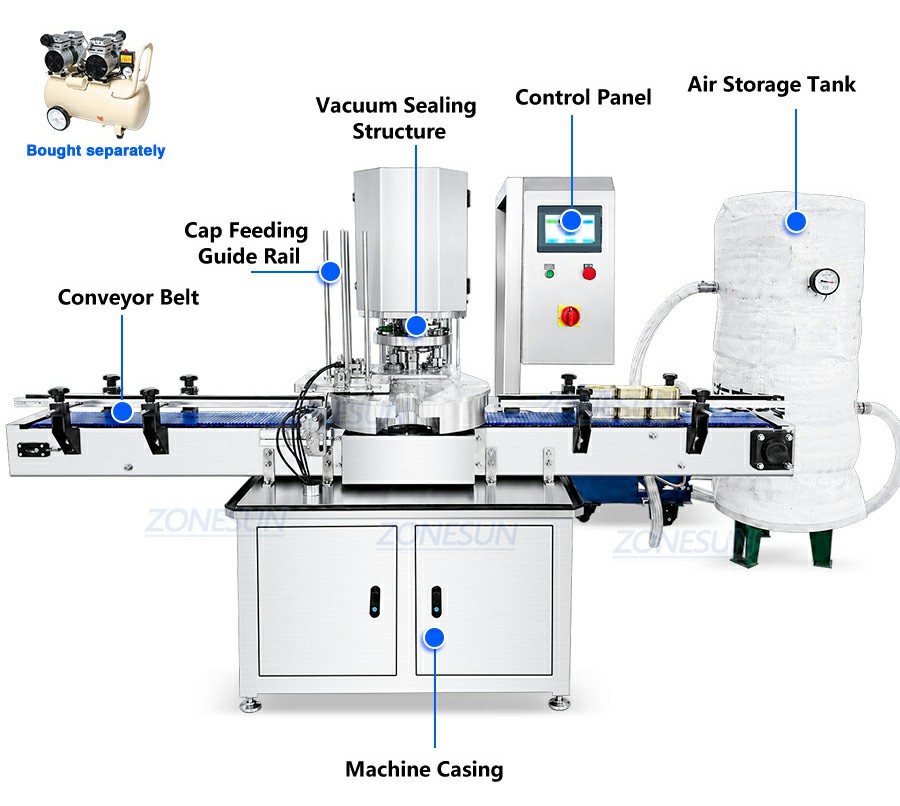 Automatic Canned Sardine Sealing Machine Automatic Canned Sardine Sealing Machine