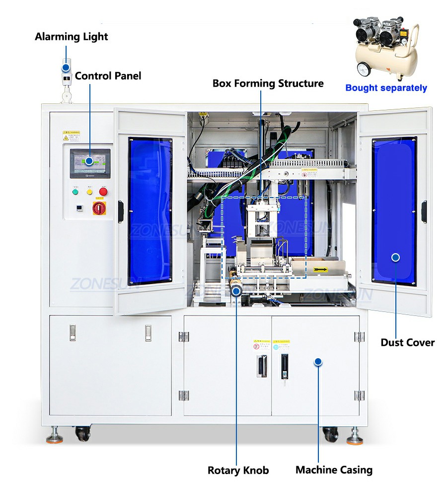 Automatic Cardboard Tray Folding Machine Automatic Cardboard Tray Folding Machine