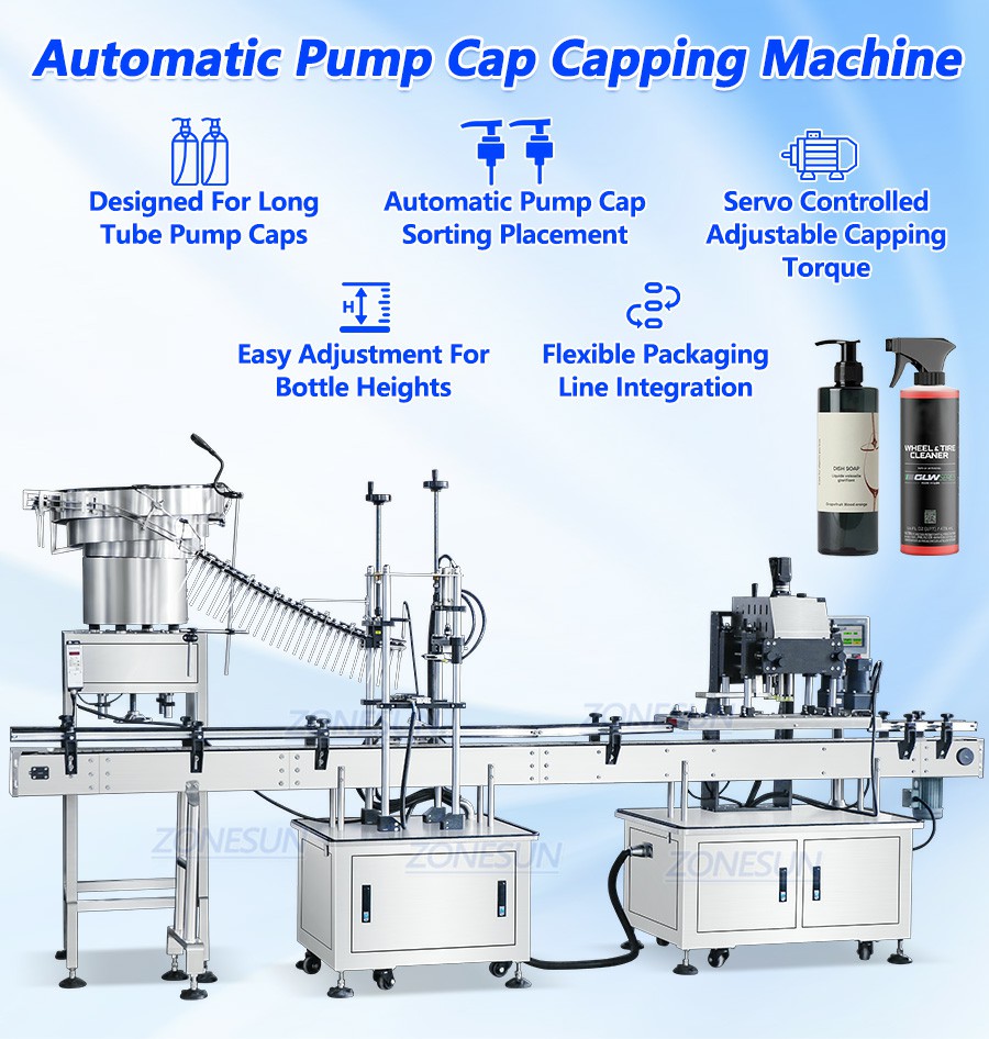 Automatic Gel Hand Wash Capping Machine With Cap Feeder Automatic Gel Hand Wash Capping Machine With Cap Feeder