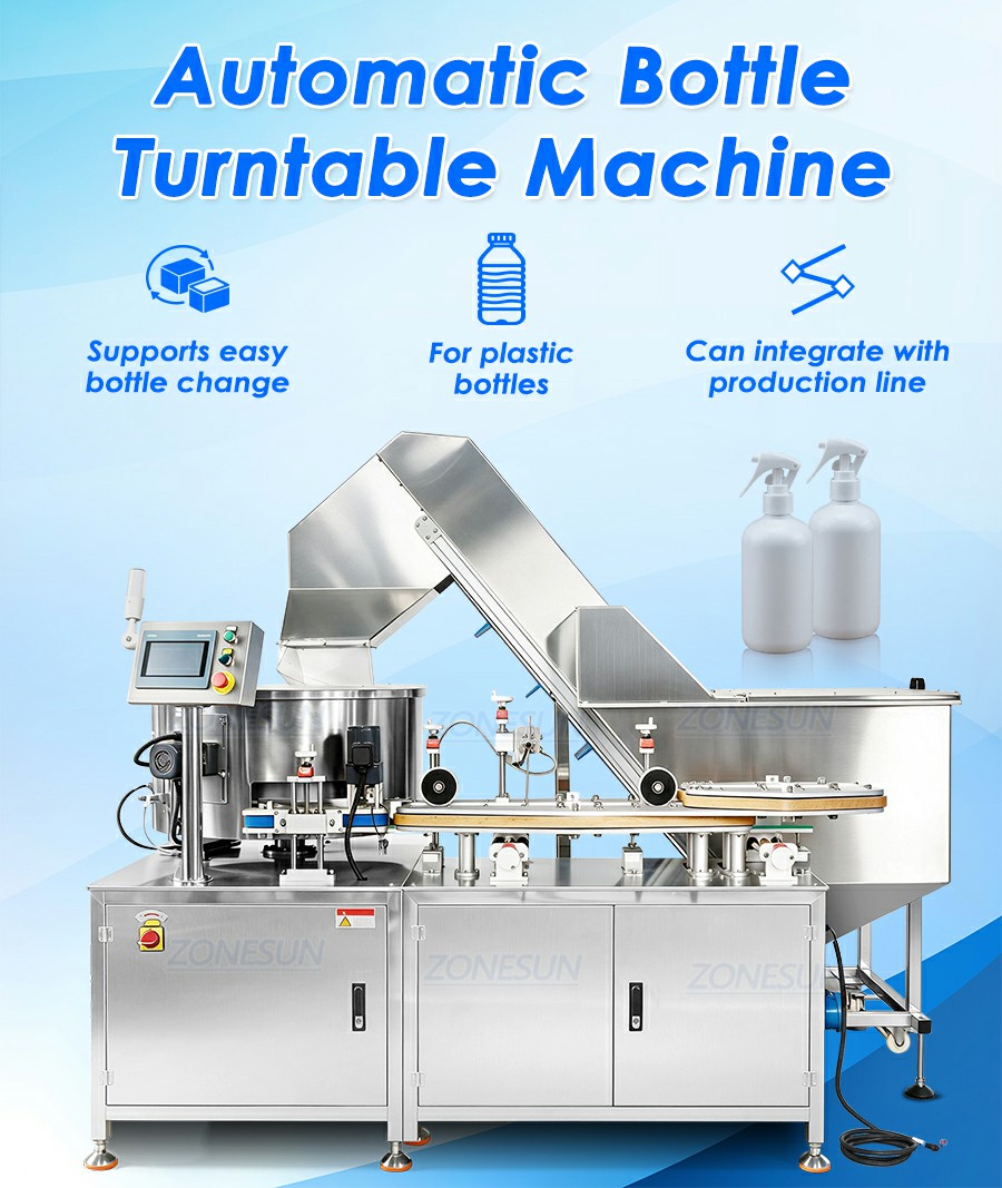 Automatic Plastic Shampoo Bottle Unscrambler