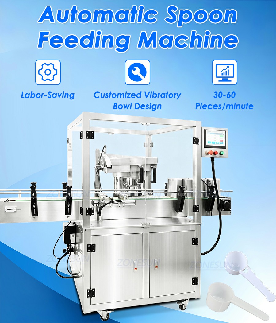 Automatic Powder Measuring Scoop Dispensing Machine Automatic Powder Measuring Scoop Dispensing Machine