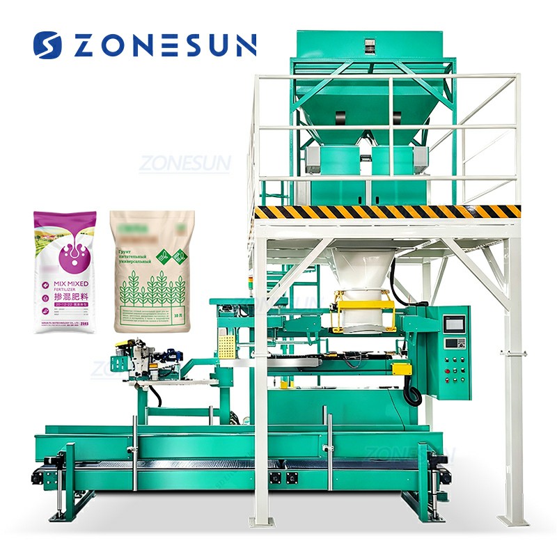 Fertilizer Bag Filling Sealing Machine