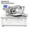Mini Paint Pot Filling Capping Machine Mini Paint Pot Filling Capping Machine