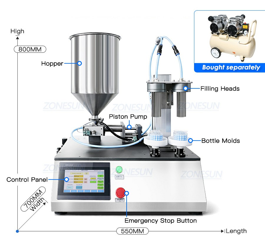 Moisturizing Capsule Cream Filling Machine Moisturizing Capsule Cream Filling Machine