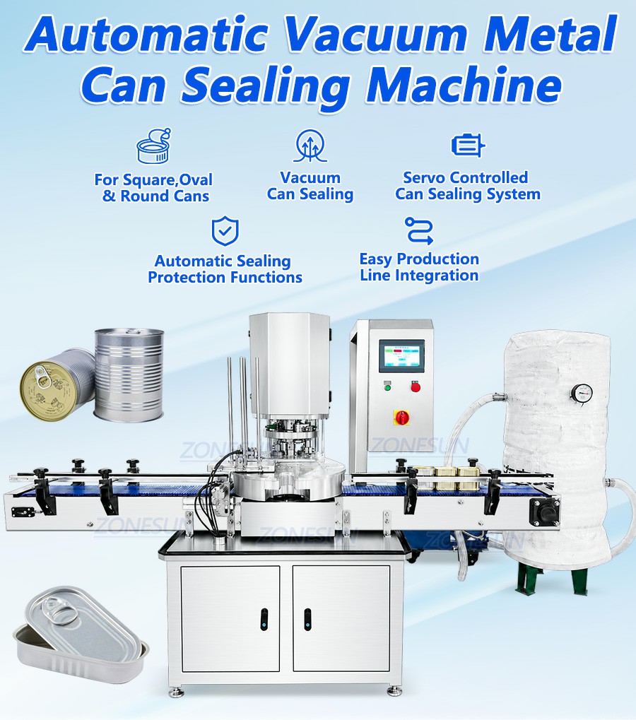 Servo Automatic Fish Sardine Tin Can Sealer Servo Automatic Fish Sardine Tin Can Sealer