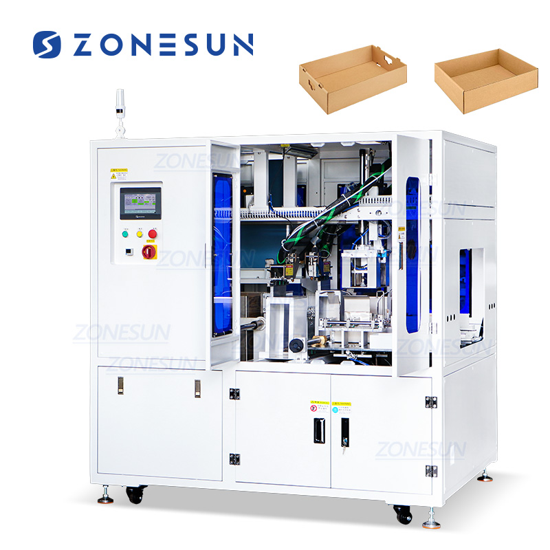 Automatic Cardboard Telescoping Box Folding Machine Telescoping Box Folding Machine