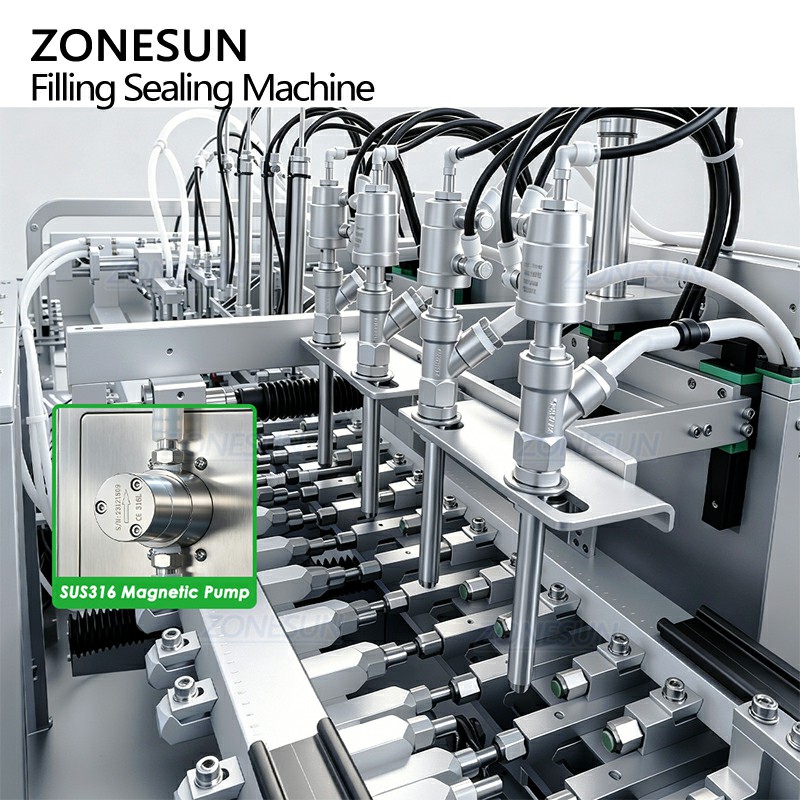 4 Heads Liquid Filling System 4 Heads Liquid Filling System