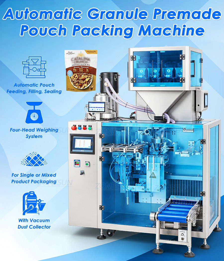 Automatic Spice Pouch Packing Machine With Dust Cover Automatic Spice Pouch Packing Machine With Dust Cover