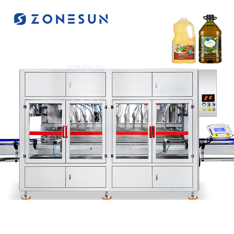 Automatic Vegetable Oil Bottle Filling Machine