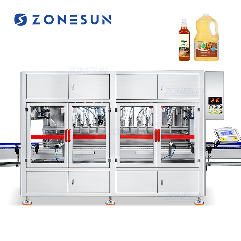 Automatic Vegetable Oil Bottle Filling Machine