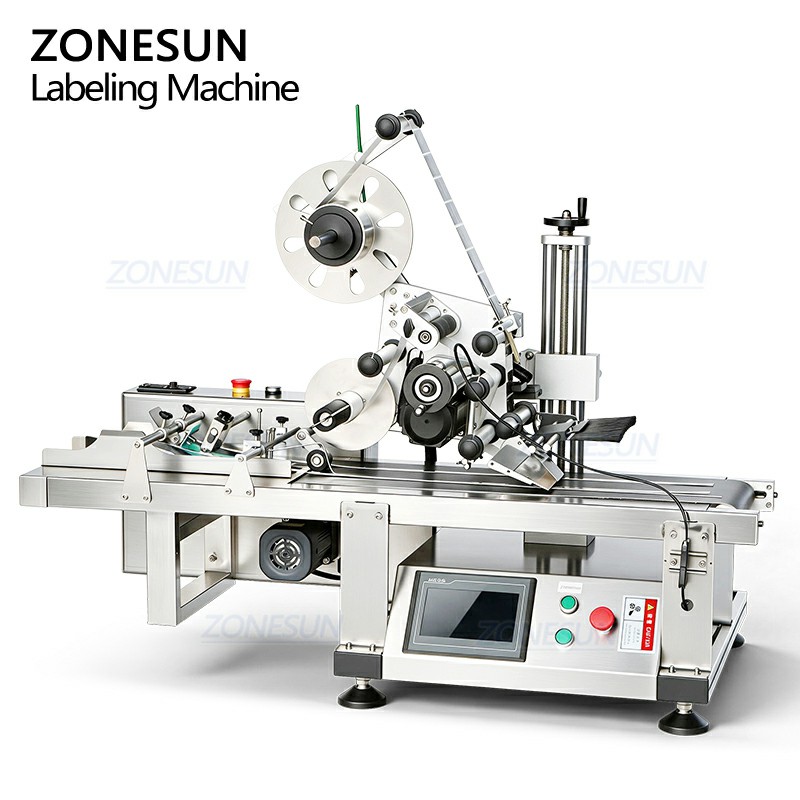 Flat Bag Labeling Machine With Feeder Flat Bag Labeling Machine With Feeder