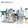 Mesin Pelabelan Capping Pengisian Semprotan Parfum Mini Mesin Pelabelan Capping Pengisian Semprotan Parfum Mini