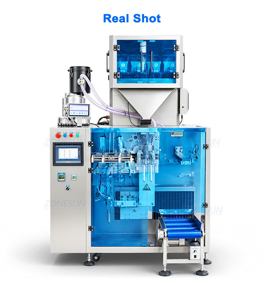 Premade Pouch Packing Machine With Dust Cover Premade Pouch Packing Machine With Dust Cover