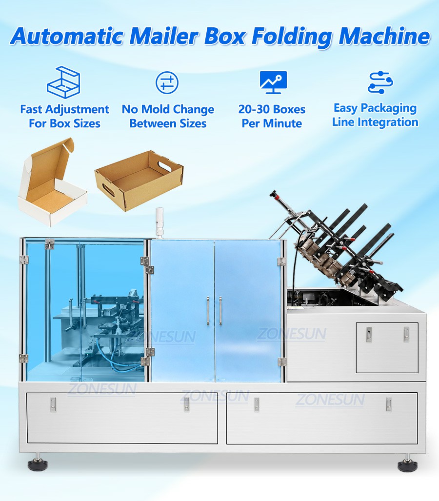 Servo Automatic Shipping Box Folding Machine Servo Automatic Shipping Box Folding Machine